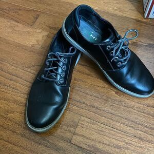 Skechers Size 11.5 Classic Fit Air Cooled black tie men's shoes